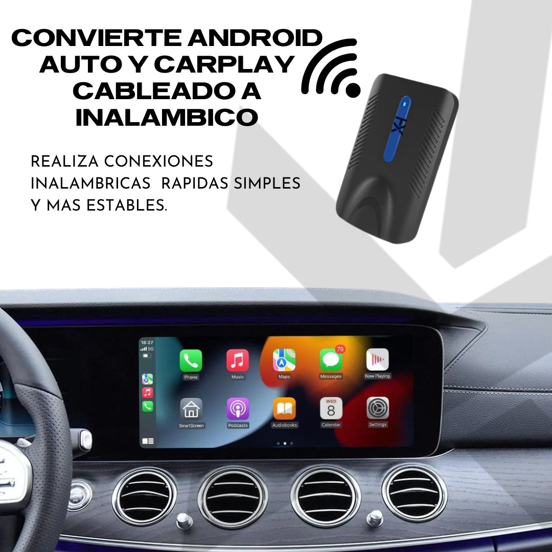 Adaptador Apple Carplay y Android Auto