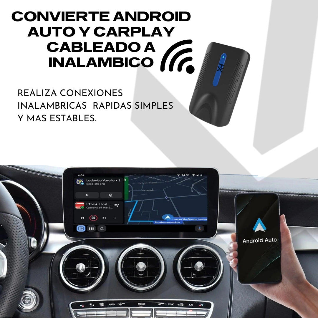 Adaptador Apple Carplay y Android Auto