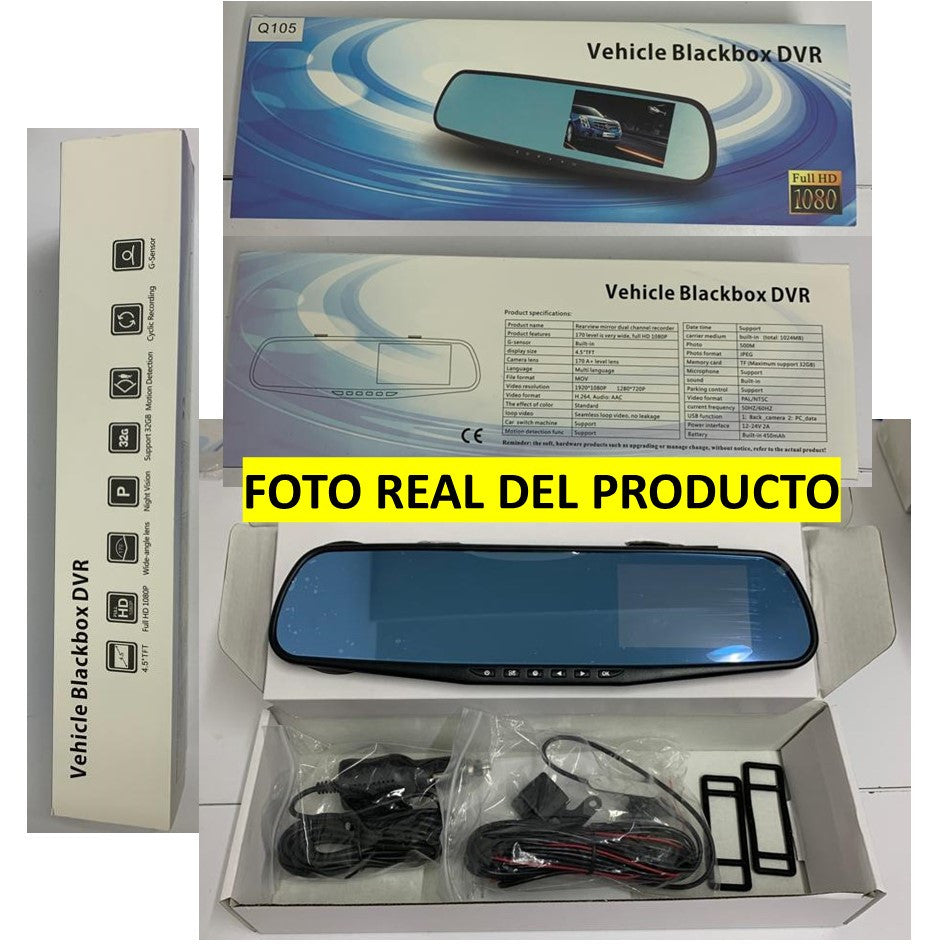 Camara Espejo Retrovisor Auto Hd